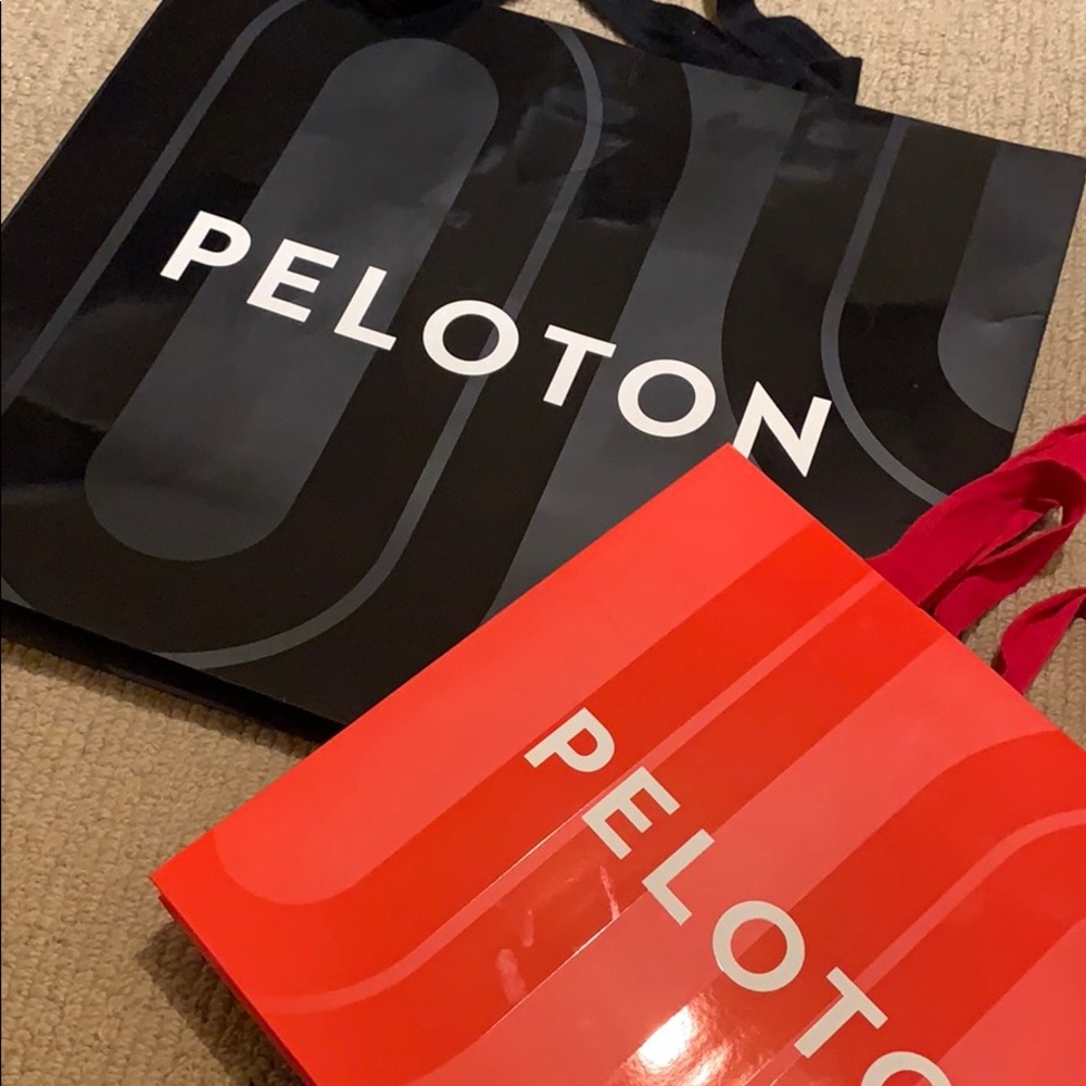 Peloton gift bags